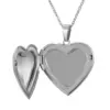 Wholesale Simple Style Heart Shape Stainless Steel Plating Pendant Necklace 1 Piece