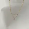 Wholesale Jewelry IG Style Simple Style Geometric Titanium Steel Zircon Inlay Bracelets Necklace
