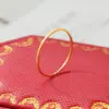 Wholesale Jewelry Simple Style Solid Color Titanium Steel 18K Gold Plated Rings