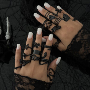 08 black 6641 / Free size