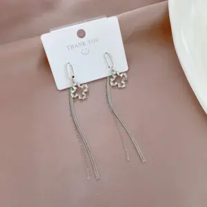 A205 Silver [Copper Micro Inlay Silver Needle Real Gold Plating]]