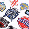 Wholesale Junle Basketball Team logo Embroidered Cloth Badge Clothes Patch Team logo NBA Embroidered Badge Team logo