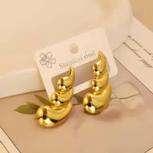 Gold Earrings043 / 18k