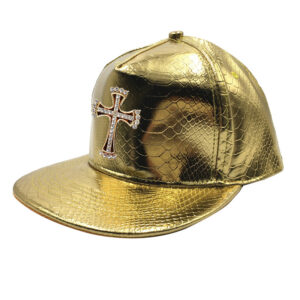 Cross-Leather-Gold / M（56-58cm）
