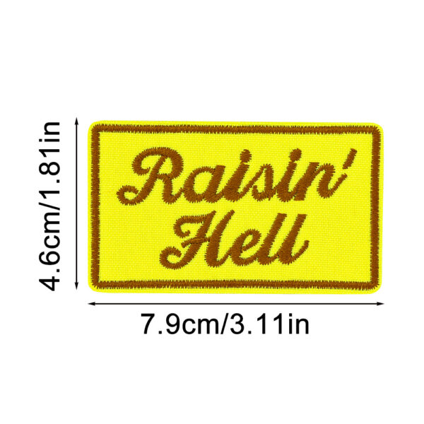 Wholesale American Western cowboy themed embroidered patch