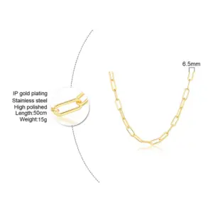Gold / 6.5mm*51cm[558G-50]