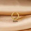 Wholesale 1 Piece Simple Style Circle Plating Copper Earrings