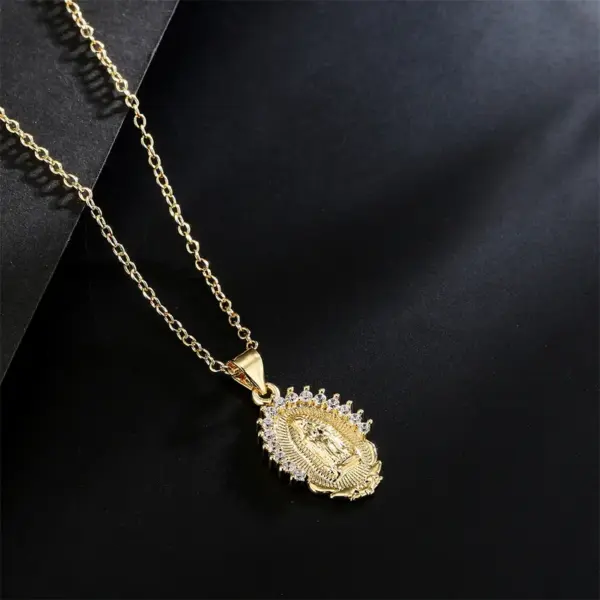 Wholesale Fashion Geometric Copper Necklace In Bulk