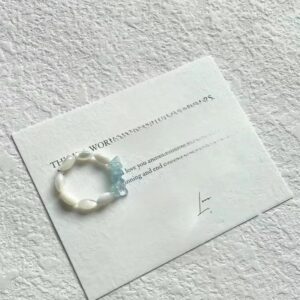 4# shell gravel stitching ring