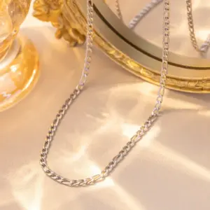 3mm Figaro NK40+5cm-steel Color / A Bundle of One Hundred Pieces Without Packaging