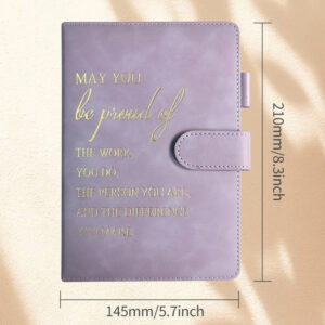 Star purple single copy with hemming buckle