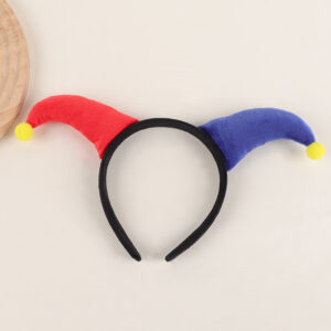 #4 (Red + Blue) Clown Headband