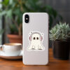 Wholesale 50pcs Halloween Ghost Graffiti Stickers Mobile Phone Water Cup Waterproof Decorative Stickers Cartoon Halloween Stickers