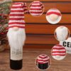 Wholesale Christmas decorations faceless doll wine bottle cap decoration