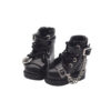 Wholesale doll toy shoes all-match DOD doll 12 points chain buckle boots 2.6 * 1.2cm