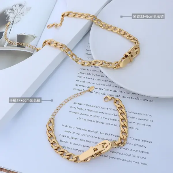 oly-2da38b5f75164775da2750aa098703dd Wholesale PVD Coated 18K Gold Plated 18K Gold 304 Stainless Steel Fashion