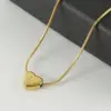Wholesale Elegant Letter Heart Shape Stainless Steel Titanium Steel Necklace