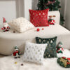 Wholesale Christmas tree gold-stamped double-sided pillowcase