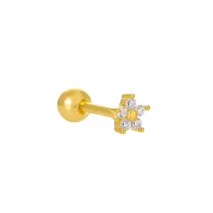 07 Imitation Gold# Small Flower 9854
