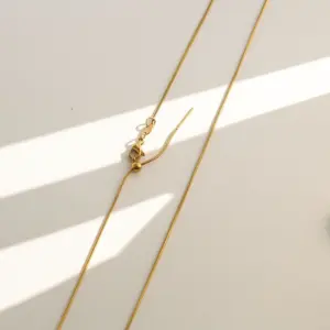 Snake Bone Chain / Gold