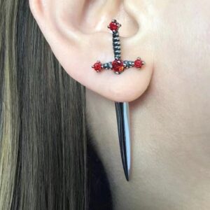 Black red diamond
