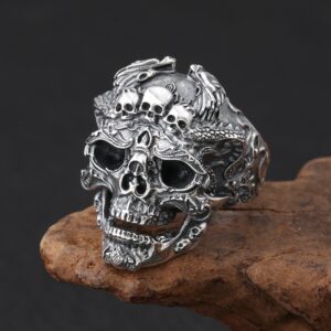The Skeleton Ring / Opening adjustable