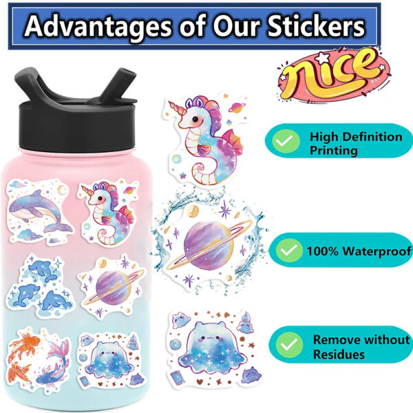 Wholesale 53 Starry Sky Creative Creature Graffiti Stickers Decorative iPad Luggage Notebook DIY Waterproof Cross-Border