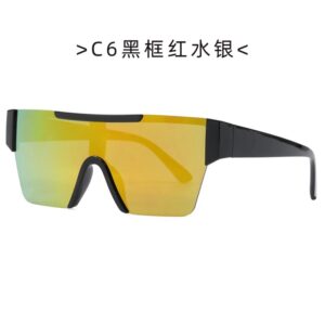 C6 black frame red mercury