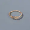 Wholesale Copper Plating Heart Artificial Gemstones Copper Rings
