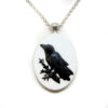 Wholesale Cross-border foreign trade Amazon Gothic Crow Forest Pendant Charm Necklace Factory Outlet