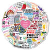 oly-2e3d1e1267496be049b571d731ba8b95 Wholesale 50 PCS/PACK creative harsh statement stickers