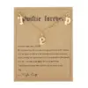 Wholesale Stainless Steel Simple Style Letter Number Plating Necklace