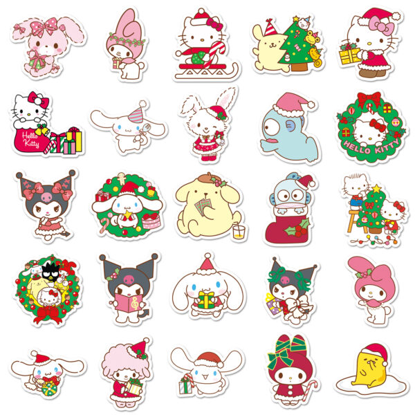 Wholesale Christmas stickers personalized cartoon cute stickers OLY Exclusive