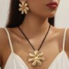 Wholesale Fashion Women's Jewelry Pendant Niche Personalized Design Simple and Versatile Temperament Necklace