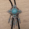 Wholesale Retro Bolo Tie Collar Rope Long Y-Shaped Necklace