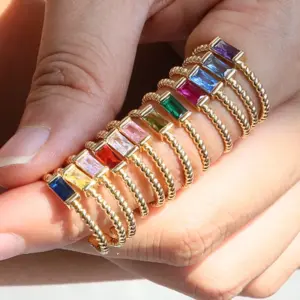 Wholesale Constellation Copper Brass Simple Style Classic Style Open Rings Rings