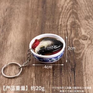 17. fish head with chopped pepper-4cm / Model version (without buckle)