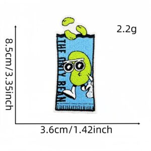 Green plant cloth stickers 17#