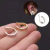Wholesale Simple Style U Shape Copper Earrings