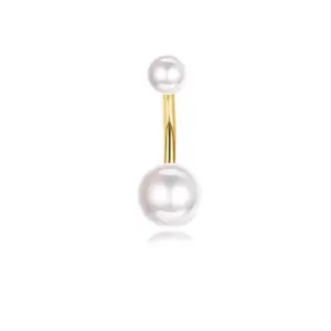 Golden White Pearl Pieces