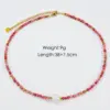 Casual Simple Style Multicolor Natural Stone Freshwater Pearl Shell Beaded Handmade Plating Necklace