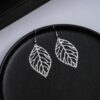 oly-2ea1447941a20bd60f3c86adf92b9f20 Wholesale E614 Yiwu factory direct creative fashion simple Mori metal leaf earrings earrings earrings