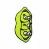 Wholesale Original Green Plant Cloth Sticker Cartoon Cute Decorative Decal Bean Fruit Game Computer Embroidery Ironing Style