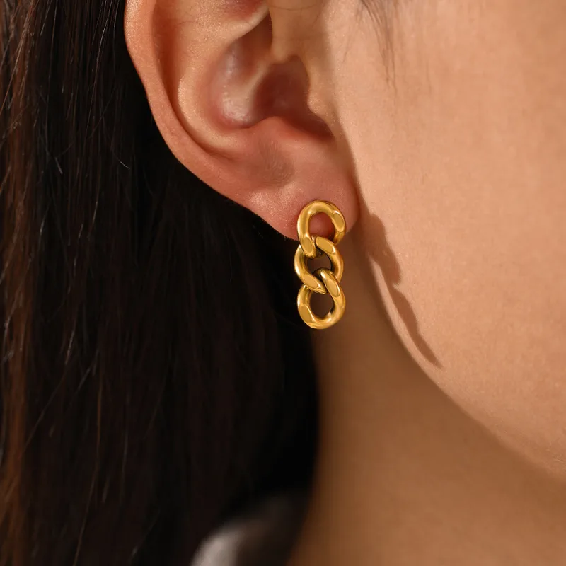 Wholesale 304 Stainless Steel Stainless Steel Earrings