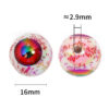 Wholesale Halloween Acrylic Bloody Devil Eye Print DIY Beads