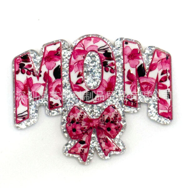 oly-2ed87c52d6deff85055dd42a1834a7e4 Wholesale Specializing in cross-border best-selling sequined acrylic DIY accessories and jewelry - mama series Crystal Art Innovation Factory