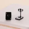 Wholesale 1 Pair Cute Streetwear Poker Plating 304 Stainless Steel Ear Studs