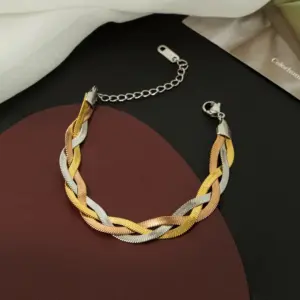 [5285] Three-Layer Bracelet