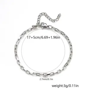 2.5mm Long Box / Steel Color