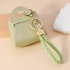 Wholesale New Simple Keychain Coin Purse All-match Hanging Bag Small Jewelry Headset Ring Earrings Storage Anti-lost Small Bag